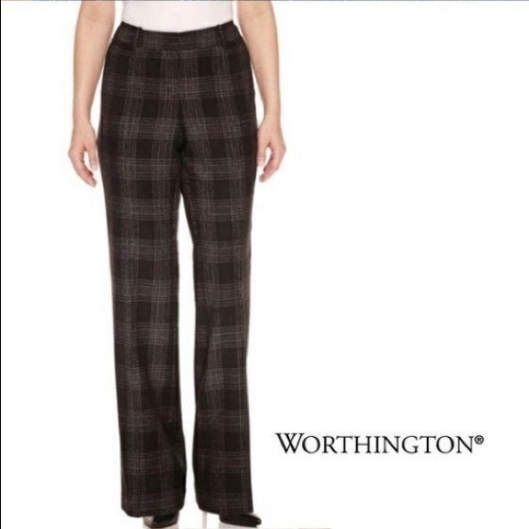 Worthington Pants - New Women’s Worthington Curvy Fit Trouser Leg Pants